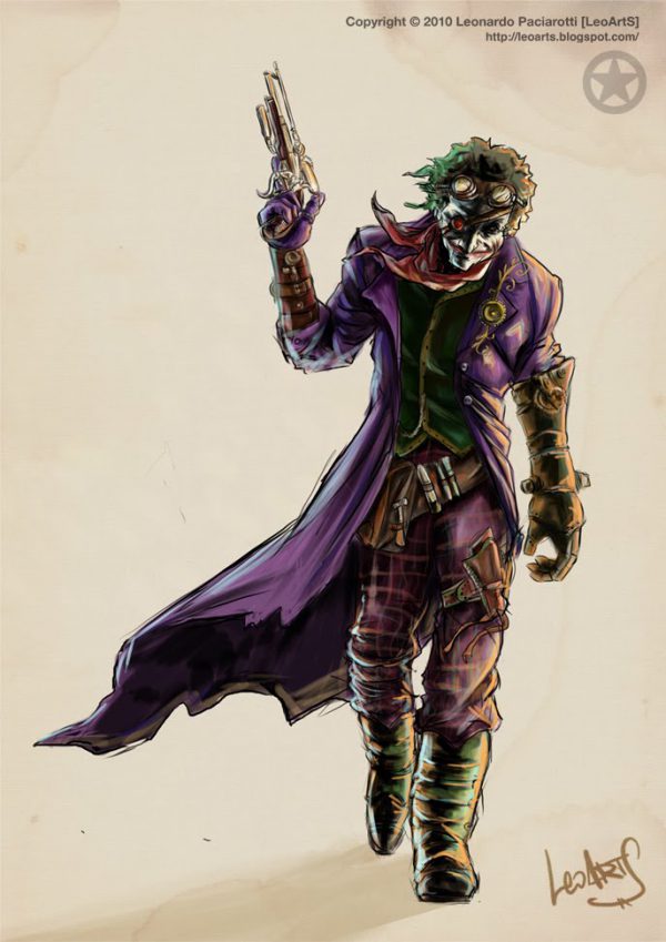 Steampunk version of The joker