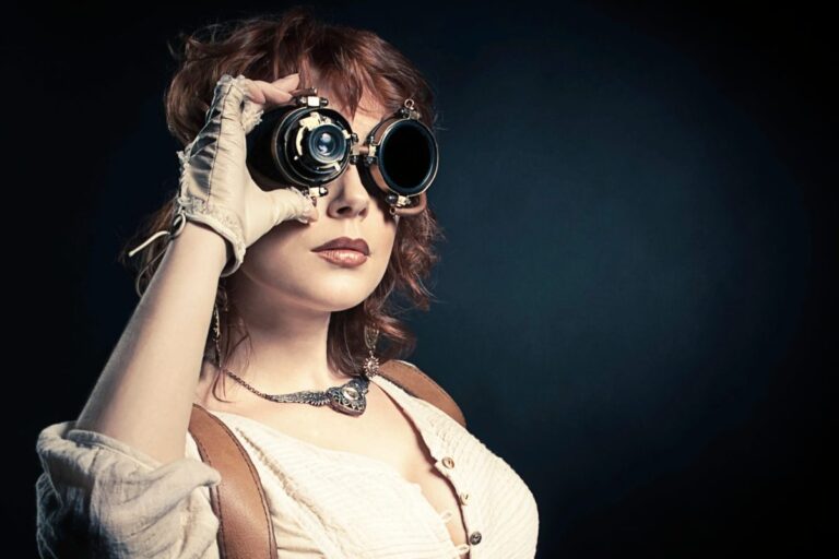 Steampunk goggles