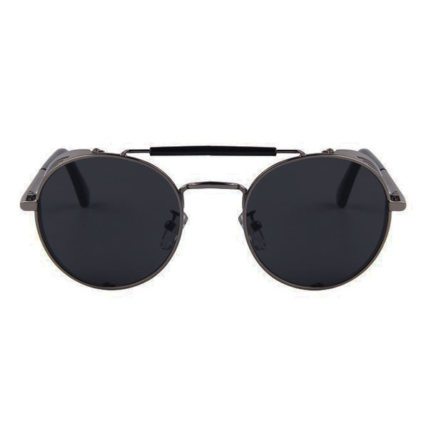 lunettes rider acier vue de face