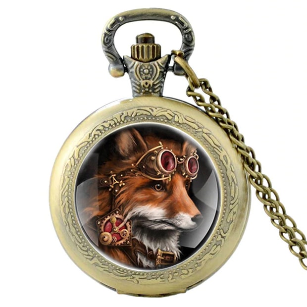 Montre sautoir Steam Fox