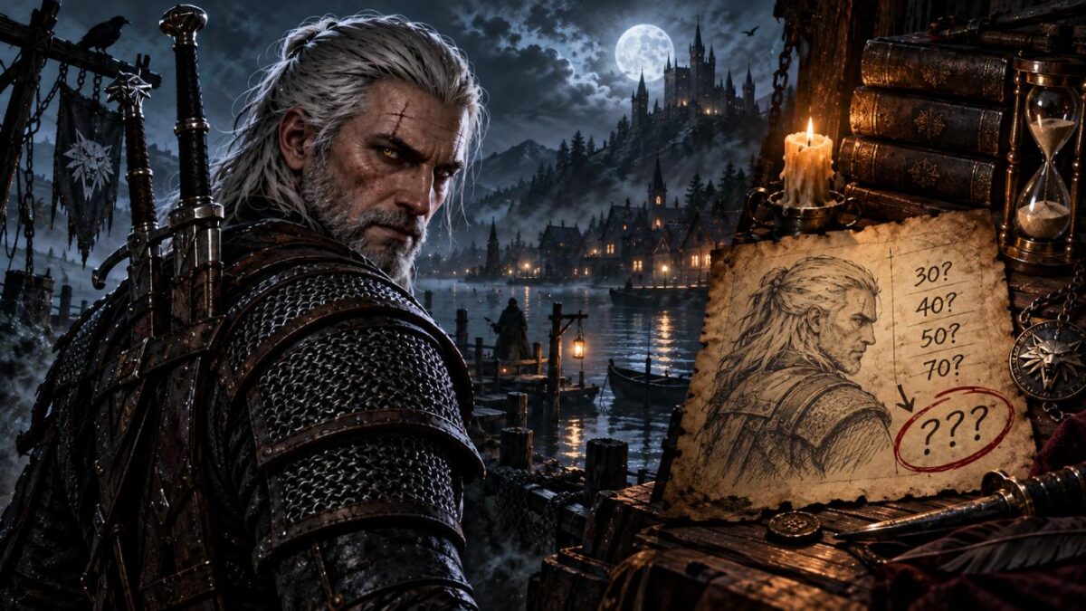Age Geralt The Witcher 3