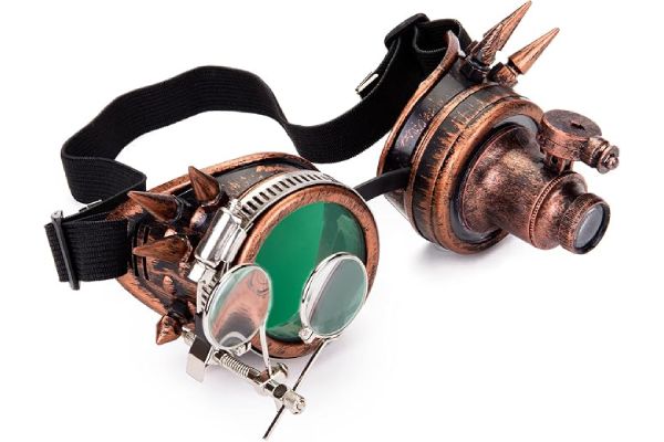 Cyber Punk Double Lenses Goggles