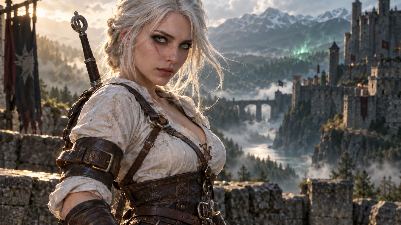 Cosplays The Witcher 3