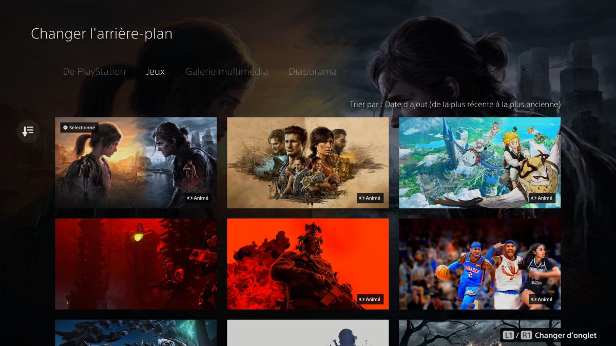Wallpaper The Last of Us PS5