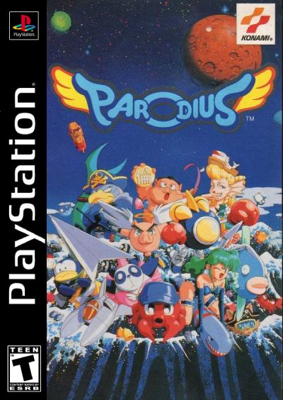 Jaquette de Gokujō Parodius Da! Deluxe Pack