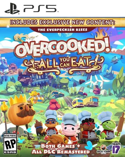 Jaquette d'Overcooked! All You Can Eat