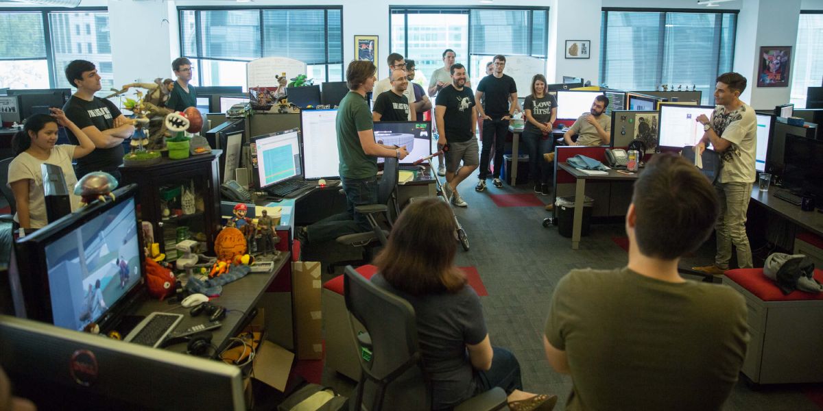 Les bureaux de Naughty Dog à Santa Monica