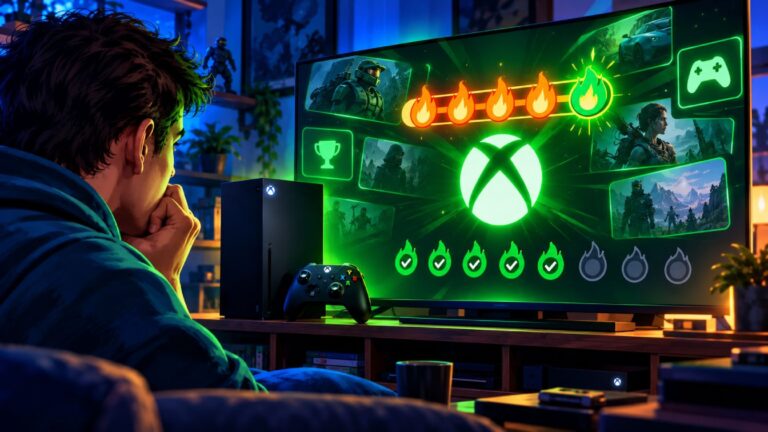 Xbox gaming streak feature